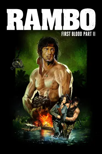 Plakat do filmu "Rambo II" #33104