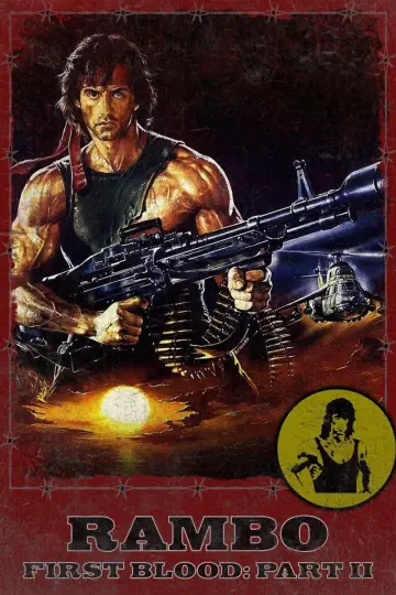 Plakat do filmu "Rambo II" #33112