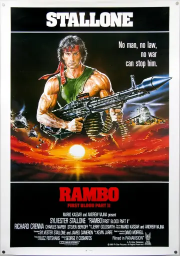 Plakat do filmu "Rambo II" #33114