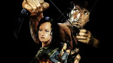 Zasłona do filmu "Rambo II" #632934