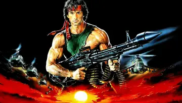 Zasłona do filmu "Rambo II" #632935