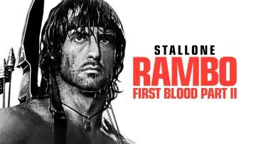 Zasłona do filmu "Rambo II" #632936