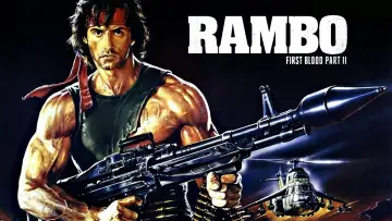 Zasłona do filmu "Rambo II" #632937