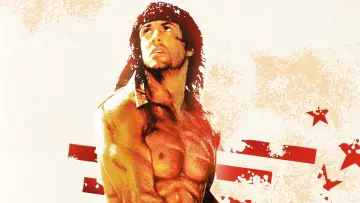 Zasłona do filmu "Rambo II" #632938