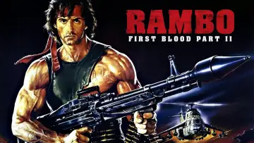 Zasłona do filmu "Rambo II" #632941
