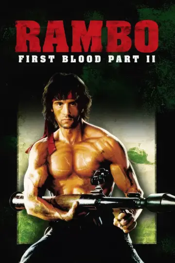 Plakat do filmu "Rambo II" #632948