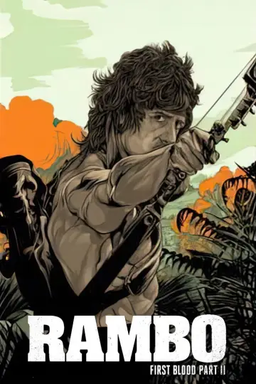 Plakat do filmu "Rambo II" #632955