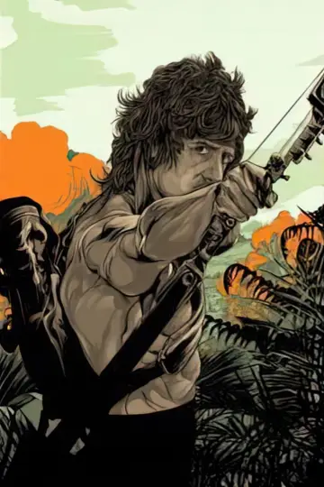 Plakat do filmu "Rambo II" #632957