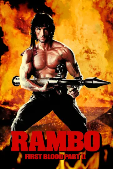 Plakat do filmu "Rambo II" #632959