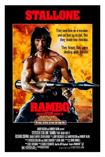 Plakat do filmu "Rambo II" #632960