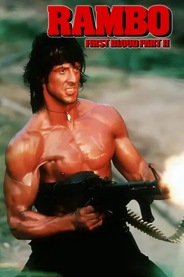 Plakat do filmu "Rambo II" #632961
