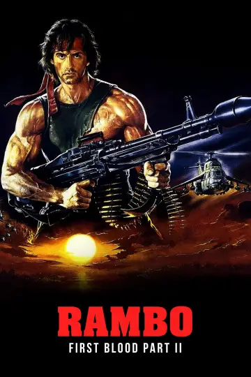 Plakat do filmu "Rambo II" #632964