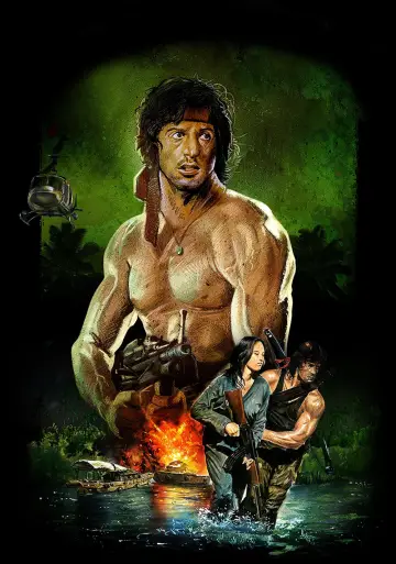 Plakat do filmu "Rambo II" #632966