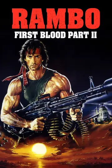 Plakat do filmu "Rambo II" #632967