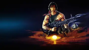 Zasłona do filmu "Rambo II" #748313