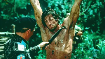 Zasłona do filmu "Rambo II" #748314