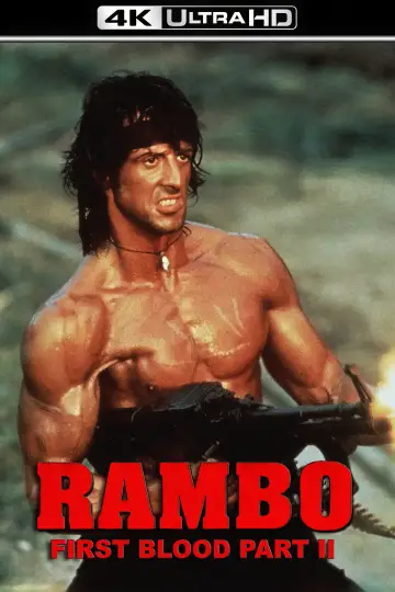Plakat do filmu "Rambo II" #748315