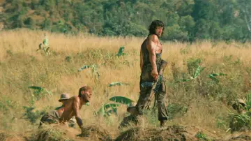 Zasłona do filmu "Rambo II" #838263