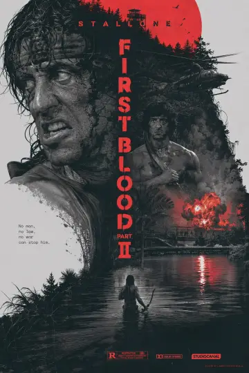 Plakat do filmu "Rambo II" #838266