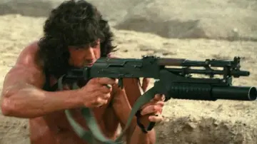 Zasłona do filmu "Rambo III" #1530294
