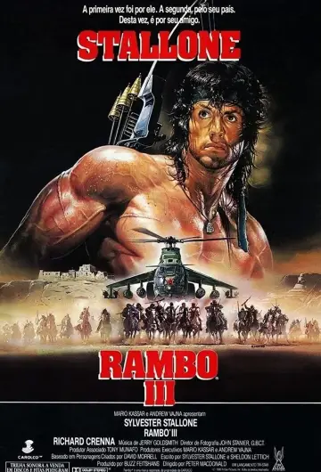 Plakat do filmu "Rambo III" #39607