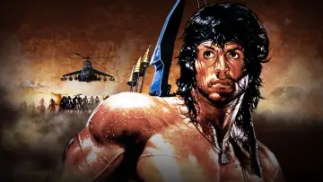 Zasłona do filmu "Rambo III" #647775