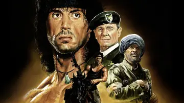 Zasłona do filmu "Rambo III" #647779