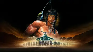Zasłona do filmu "Rambo III" #647787