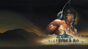 Zasłona do filmu "Rambo III" #786233