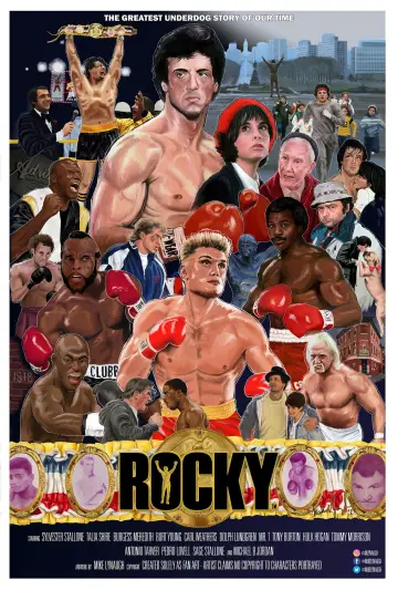Plakat do filmu "Rocky" #962037
