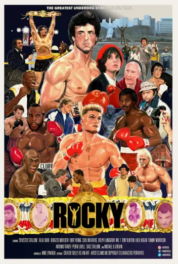 Plakat do filmu "Rocky" #962038