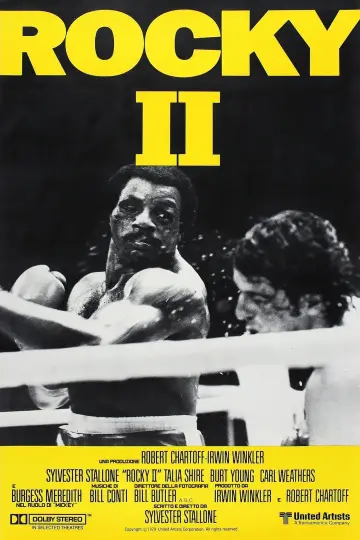 Plakat do filmu "Rocky 2" #694226