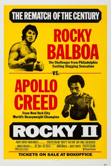 Plakat do filmu "Rocky 2" #804712