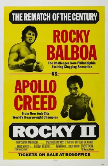 Plakat do filmu "Rocky 2" #81932