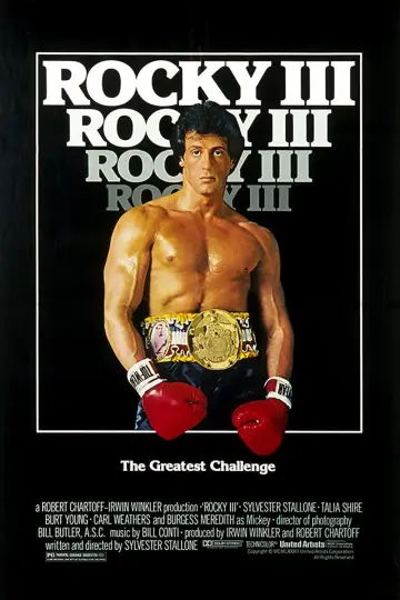 Plakat do filmu "Rocky III" #65368