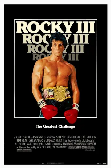 Plakat do filmu "Rocky III" #688600