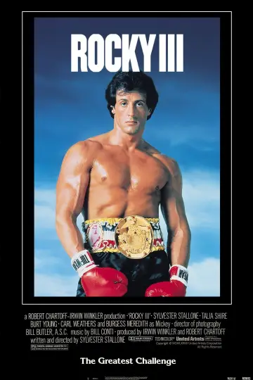 Plakat do filmu "Rocky III" #688624