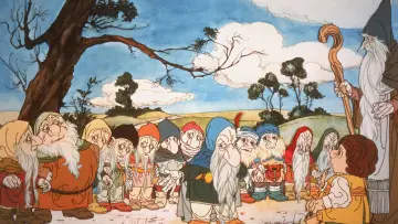 Zasłona do filmu "Hobbit" #792616