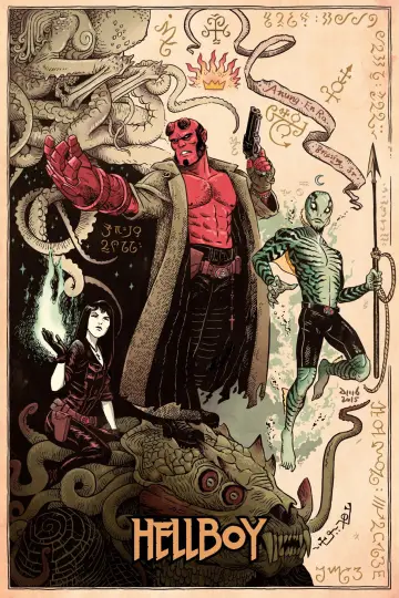 Plakat do filmu "Hellboy" #634688