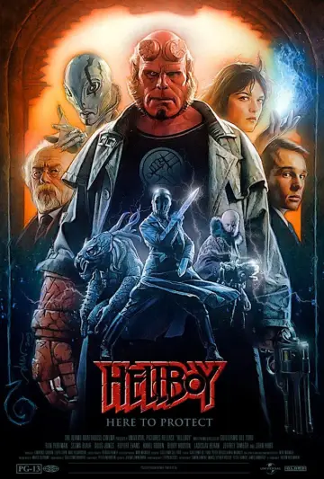 Plakat do filmu "Hellboy" #72509