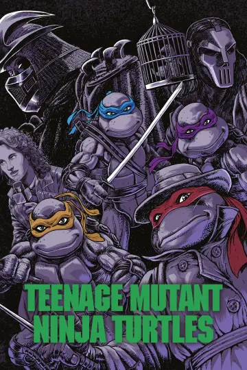 Plakat do filmu "Wojownicze Żółwie Ninja" #1579586