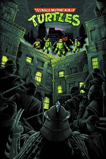 Plakat do filmu "Wojownicze Żółwie Ninja" #274308