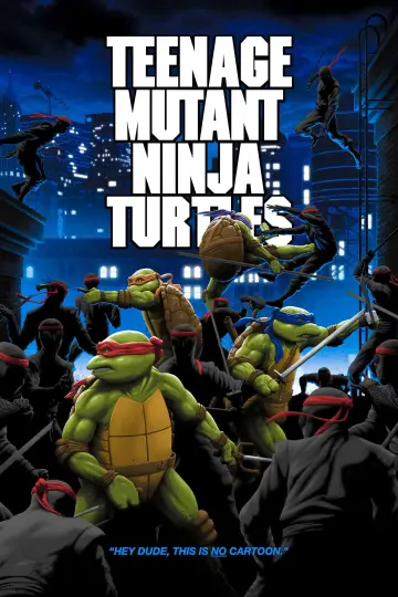 Plakat do filmu "Wojownicze Żółwie Ninja" #274339