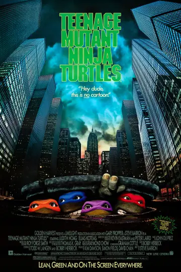Plakat do filmu "Wojownicze Żółwie Ninja" #734013