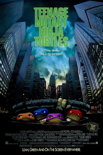 Plakat do filmu "Wojownicze Żółwie Ninja" #734016