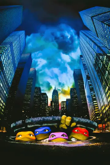 Plakat do filmu "Wojownicze Żółwie Ninja" #734027