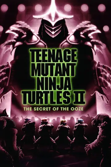 Plakat do filmu "Wojownicze żółwie ninja II: Tajemnica szlamu" #1647394