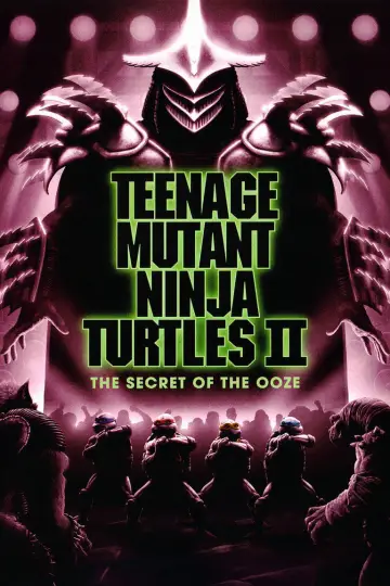 Plakat do filmu "Wojownicze żółwie ninja II: Tajemnica szlamu" #1647395