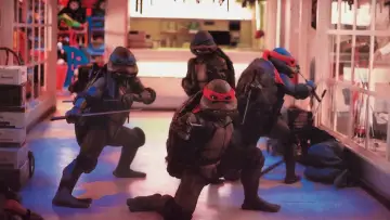 Zasłona do filmu "Wojownicze żółwie ninja II: Tajemnica szlamu" #304813