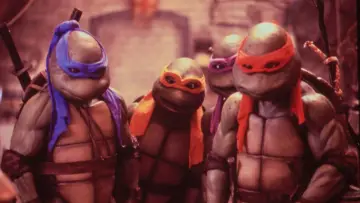 Zasłona do filmu "Wojownicze żółwie ninja II: Tajemnica szlamu" #304815